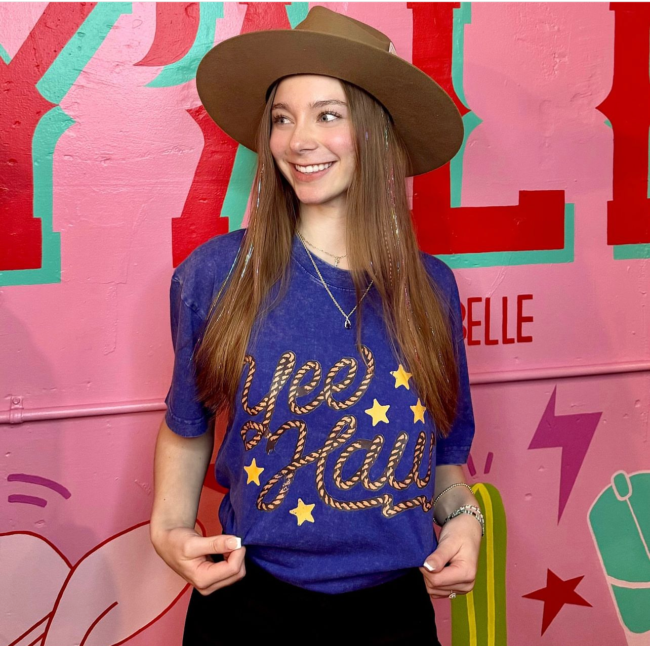 ROPED YEEHAW TEE