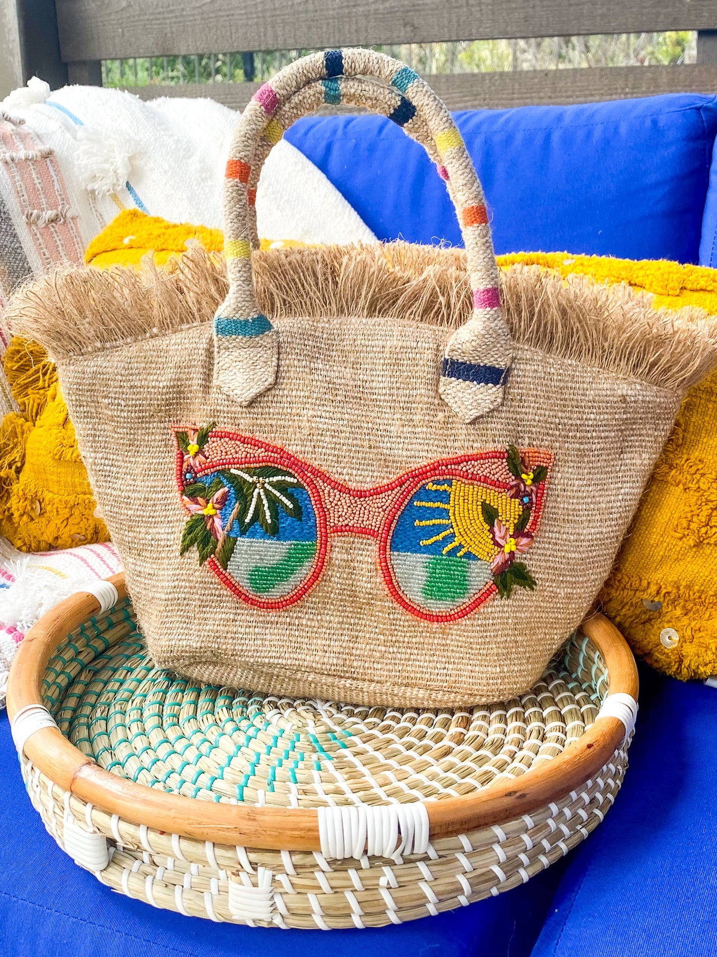 SUNNY DAYS WOVEN BAG